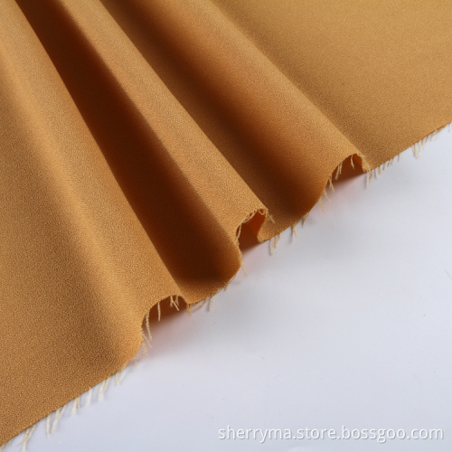 100 polyester georgette moss crepe fabric